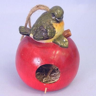 Jablko budka keramika 23cm