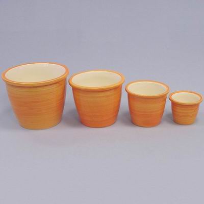 Obal keramika oranžová II. jakost pr.13,5cm