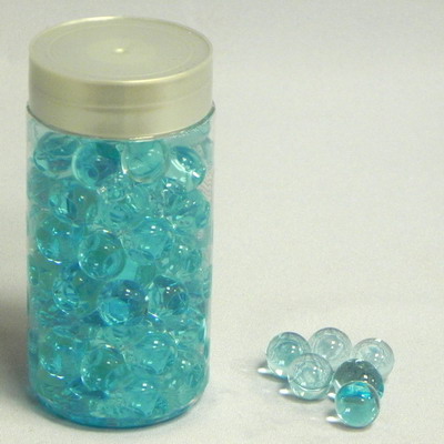 Perly gelové 370ml/2cm sv. modrá