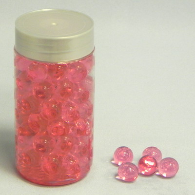 Perly gelové 370ml/2cm růžová