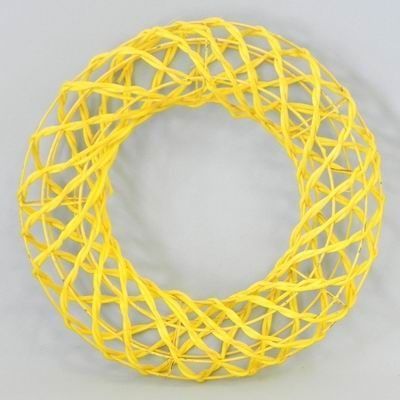 Kruh ratan pr.25cm žlutá