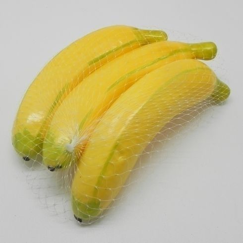 Banány umělé S/3 žlutá