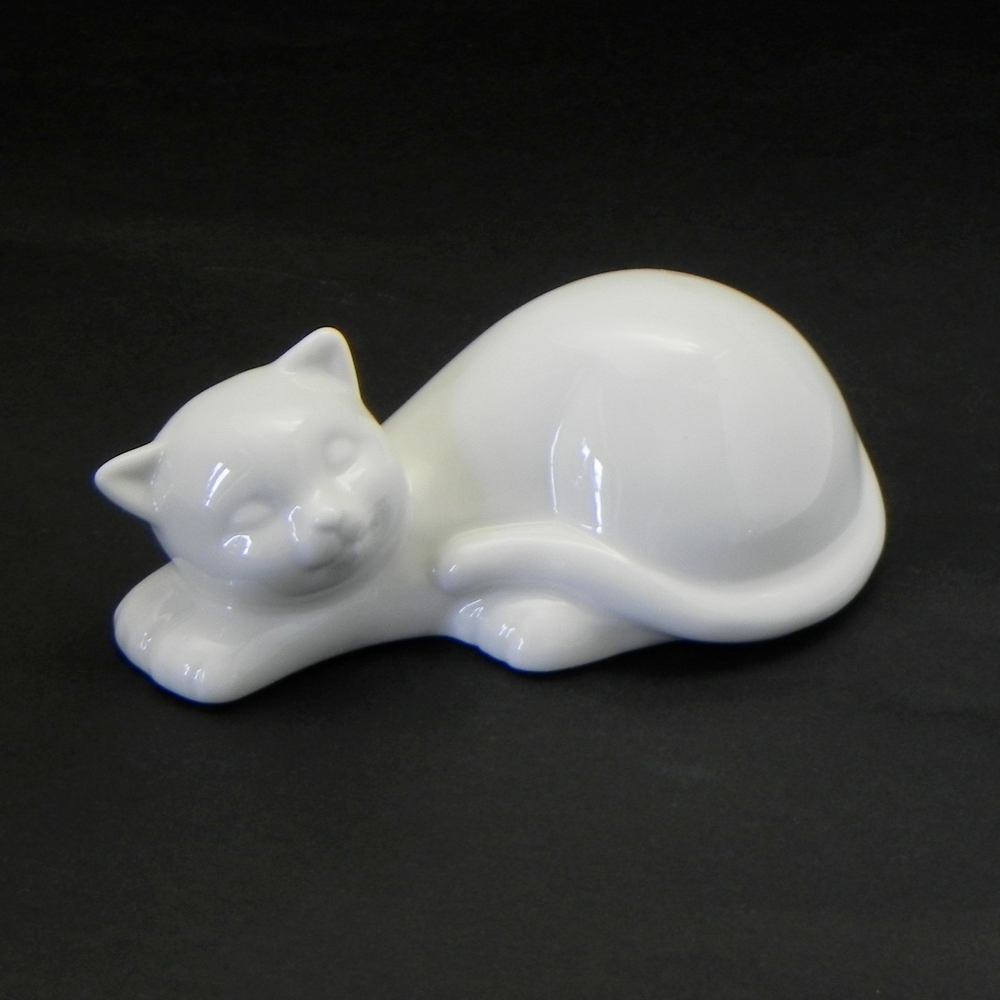 Kočička keramika bílá