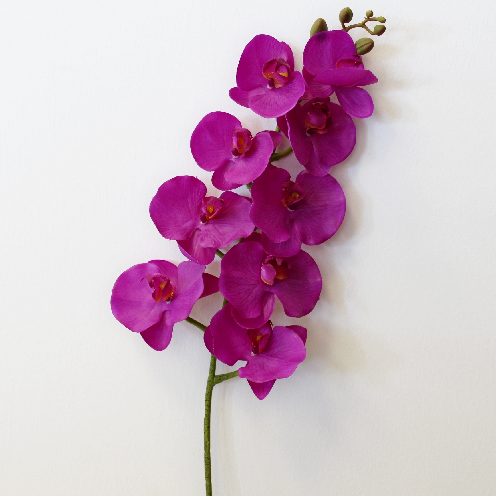 Orchidej umělá 105cm fialová