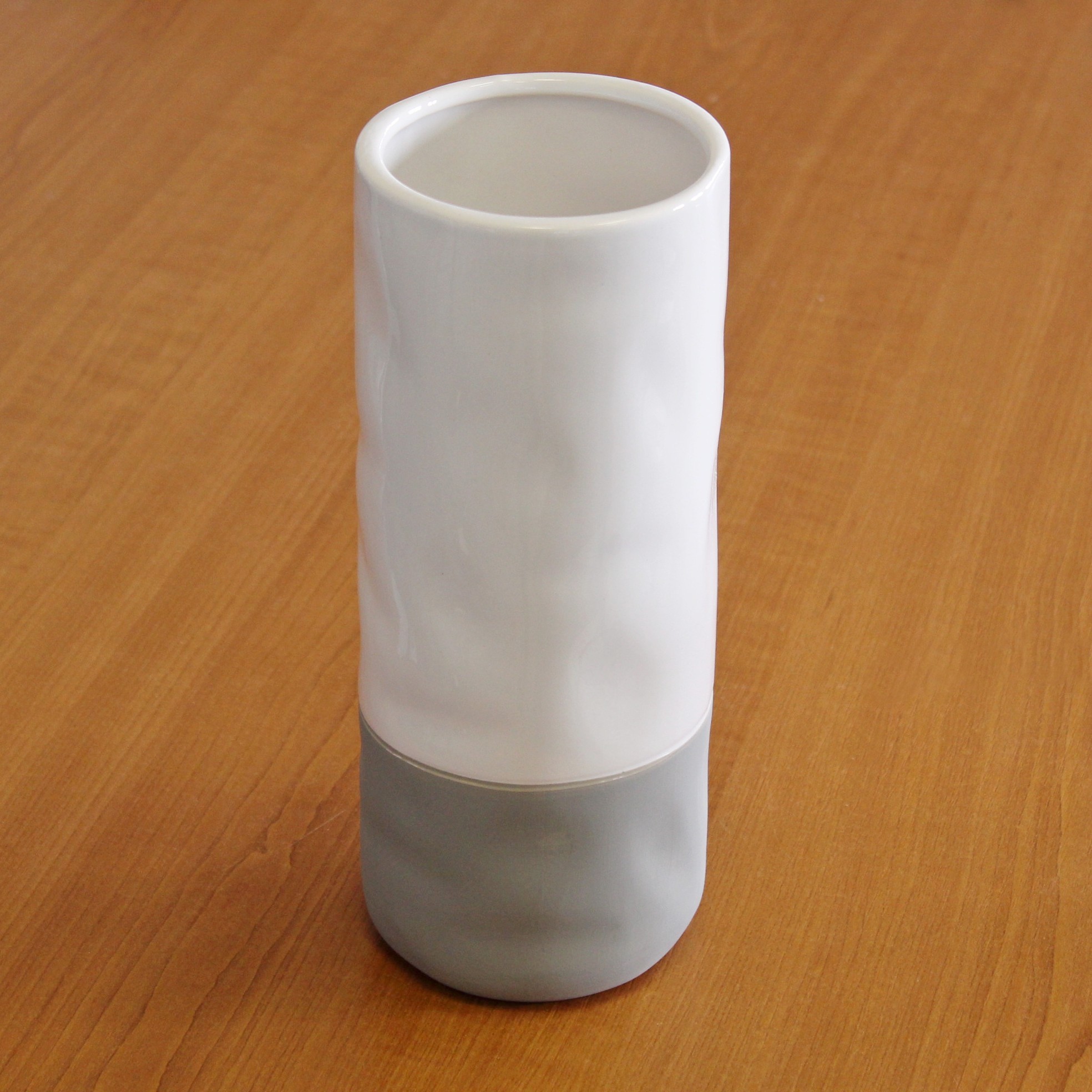 Váza keramika bílá