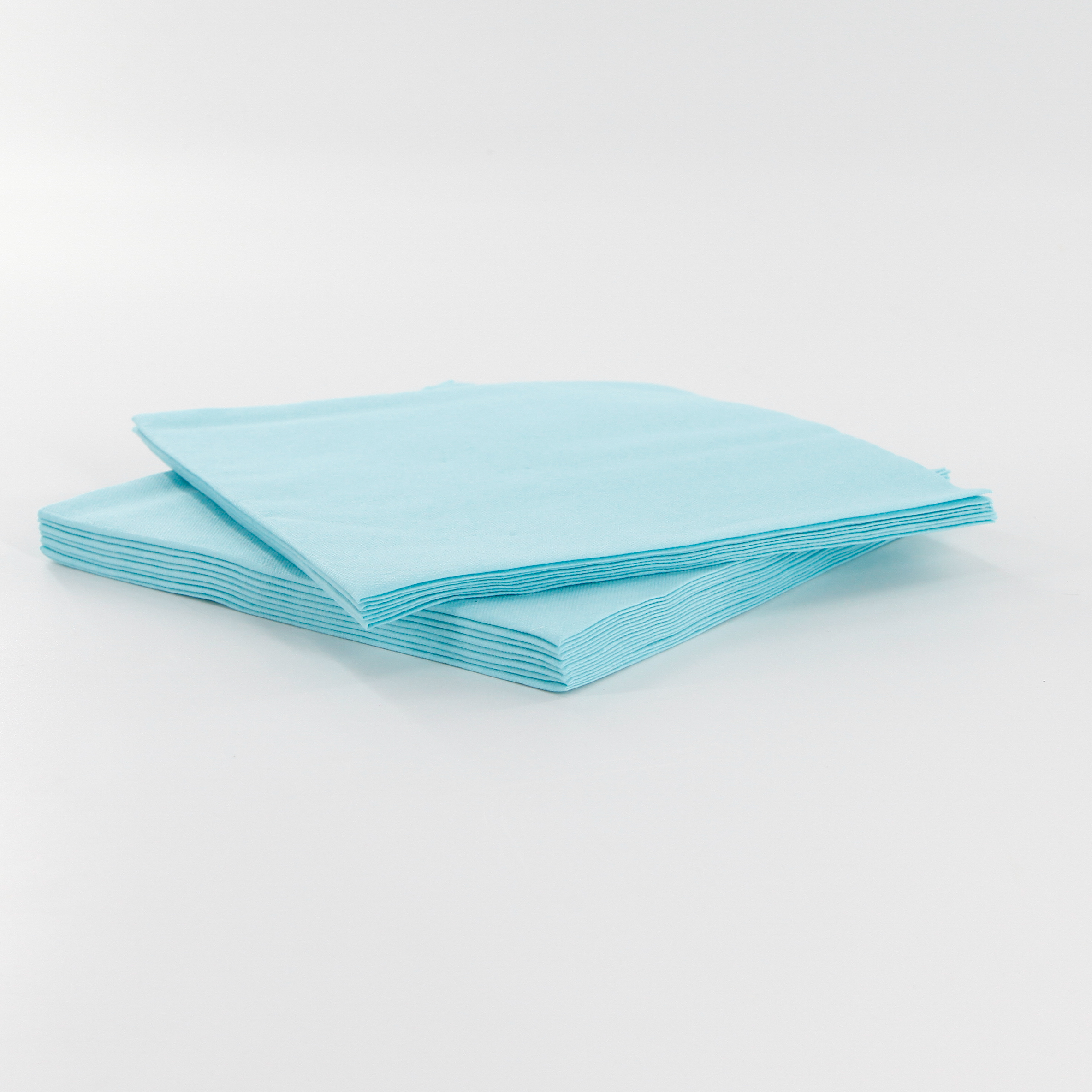 Papír ubrousek Napkins D-soft 40cm mint blue 12ka