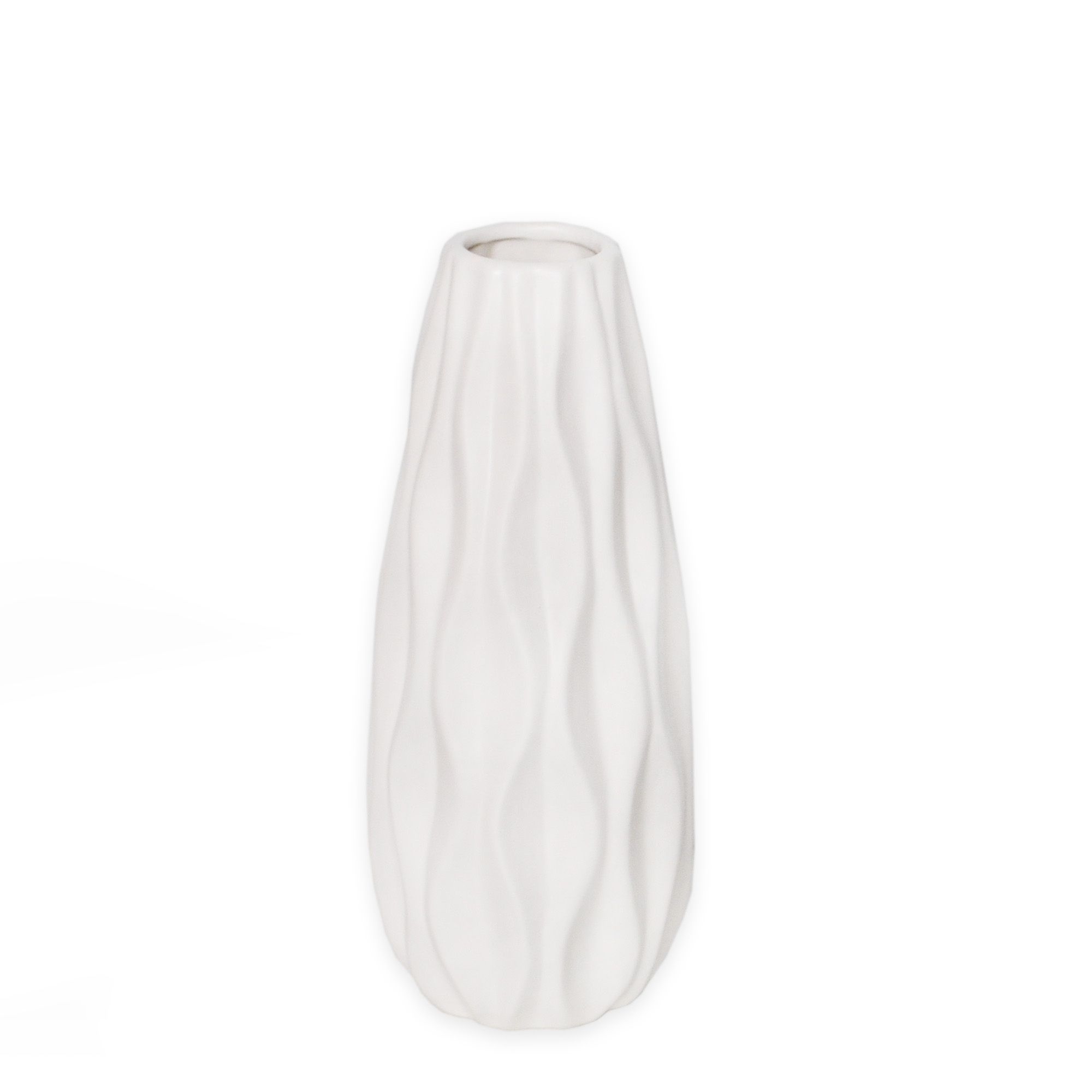 Váza porcelán bílá 24,4cm