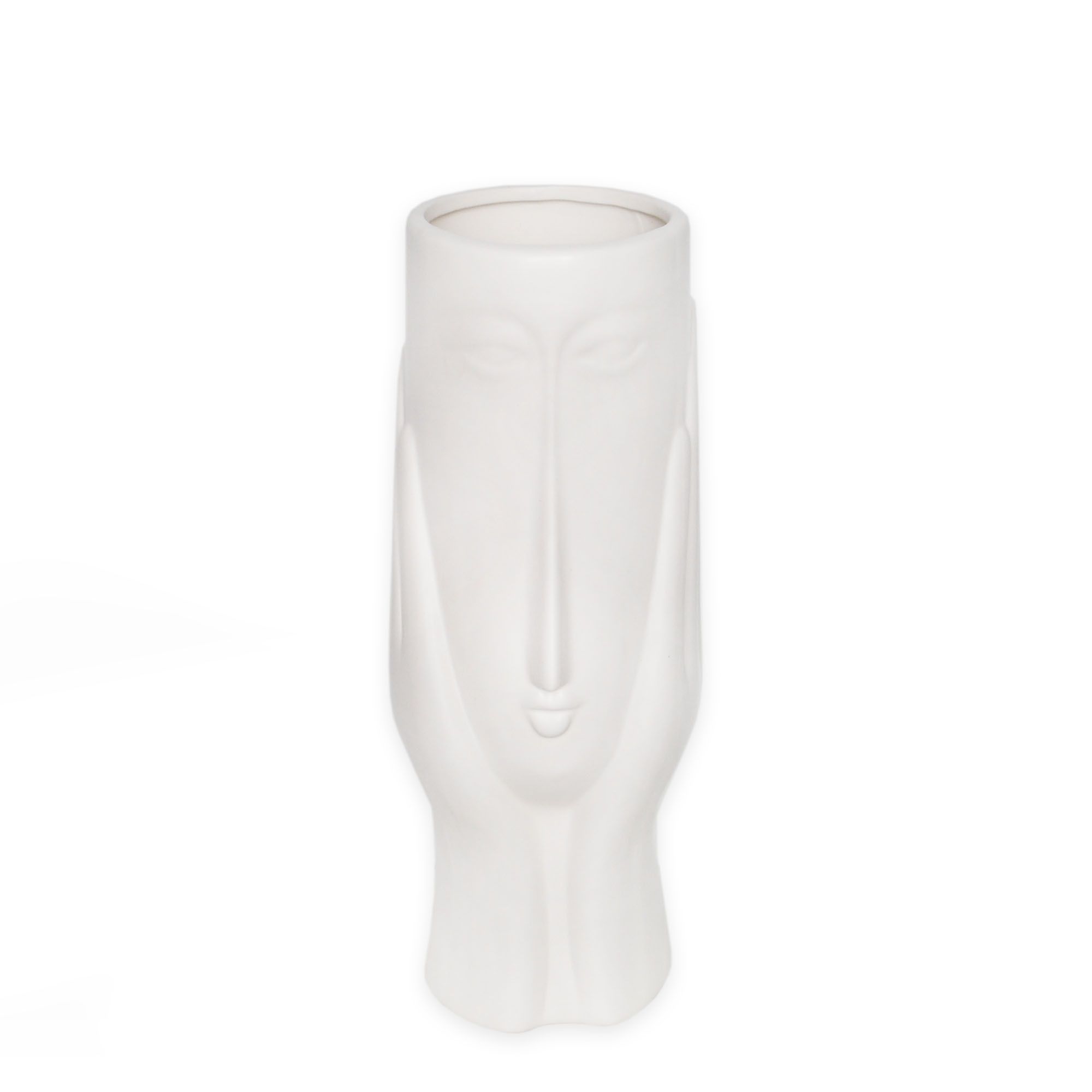 Váza porcelán bílá 20cm