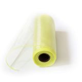 Organza obšitá š15cm/9m lemon