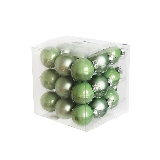 Koule sklo 2cm/27ks mint