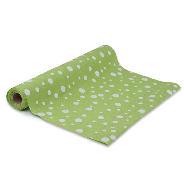Deko látka polyester 36cm/5m zelená