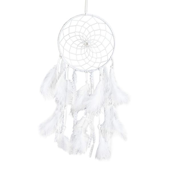 Lapač snů pr.20 v53cm bílá