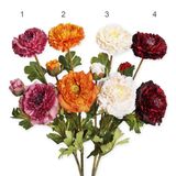 Ranunculus umělý 64cm mix