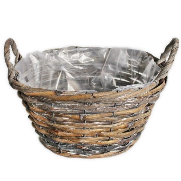 Miska obal proutí pr.30V13cm natural