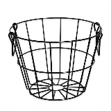 Koš kov 25x18cm černá