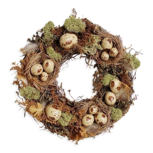 Věnec velikonoční proutí 30cm natural