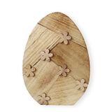 Vajíčko dřevo 27cm natural