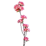 Jabloň větev umělá 79cm růžová