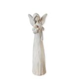 Anděl keramika 38cm krém