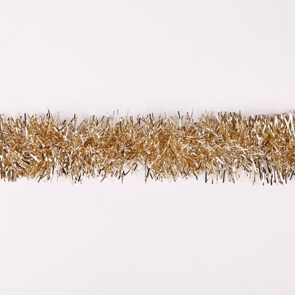 Řetěz vánoce 7cm/6m champagne