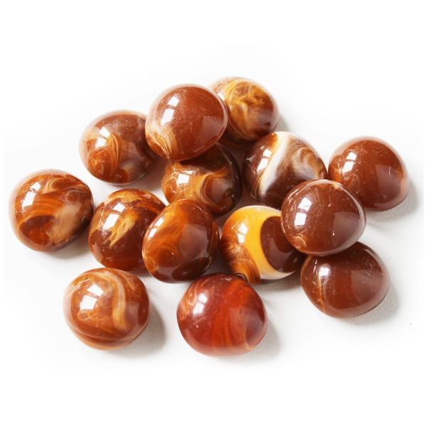 Oblázek pvc 260g hnědo-žlutý
