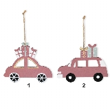 Auto závěs dřevo 11,5cm mix