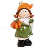 Podzimní figurka keramika 21cm