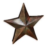 Hvězda kov 26cm
