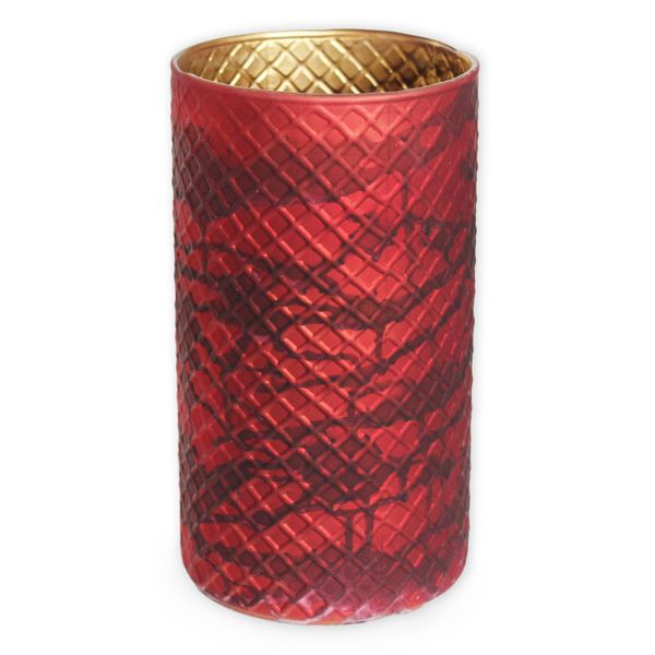 Obal sklo pr.14 v.25cm bordó