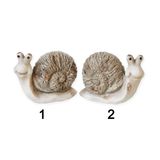 Šnek keramika 7,5cm natural