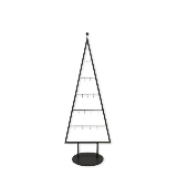 Stromek stojan kov 15háků/110cm černá