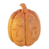 Dýně polyresin 21,5cm motiv dřevo