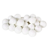 Kulička pěna 144ks/1,4cm bílá