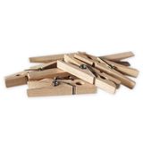 Kolíčky dřevo 48ks/2,5cm natural