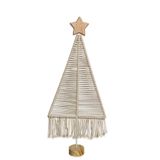 Stromek textil 37cm béžová