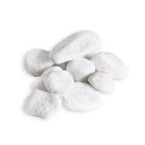 Oblázky 1kg/2-4cm síťka bílá