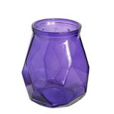 Sklo váza viola 19/17cm