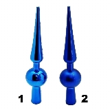 Špice vánoční pvc 25cm modrá mix