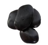 Oblázky říční 5-8cm/1kg černé