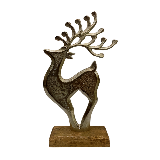 Jelen kov/dřevo 16,5cm