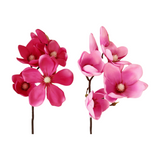 Magnolie umělá V45cm růžová