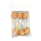 Vajíčko zápich plast S/6 natural