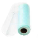 Organza obšitá š15cm/9m sv.modrá