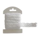 Krajka stuha 2cm/3m bílá