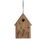Domek závěs dřevo 10,5cm