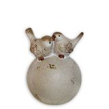Koule/ptáček keramika 10,7cm