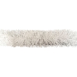 Řetěz vánoce 5cm/6m bílá