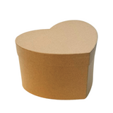Flower box srdce 16x13,5V10cm kraft